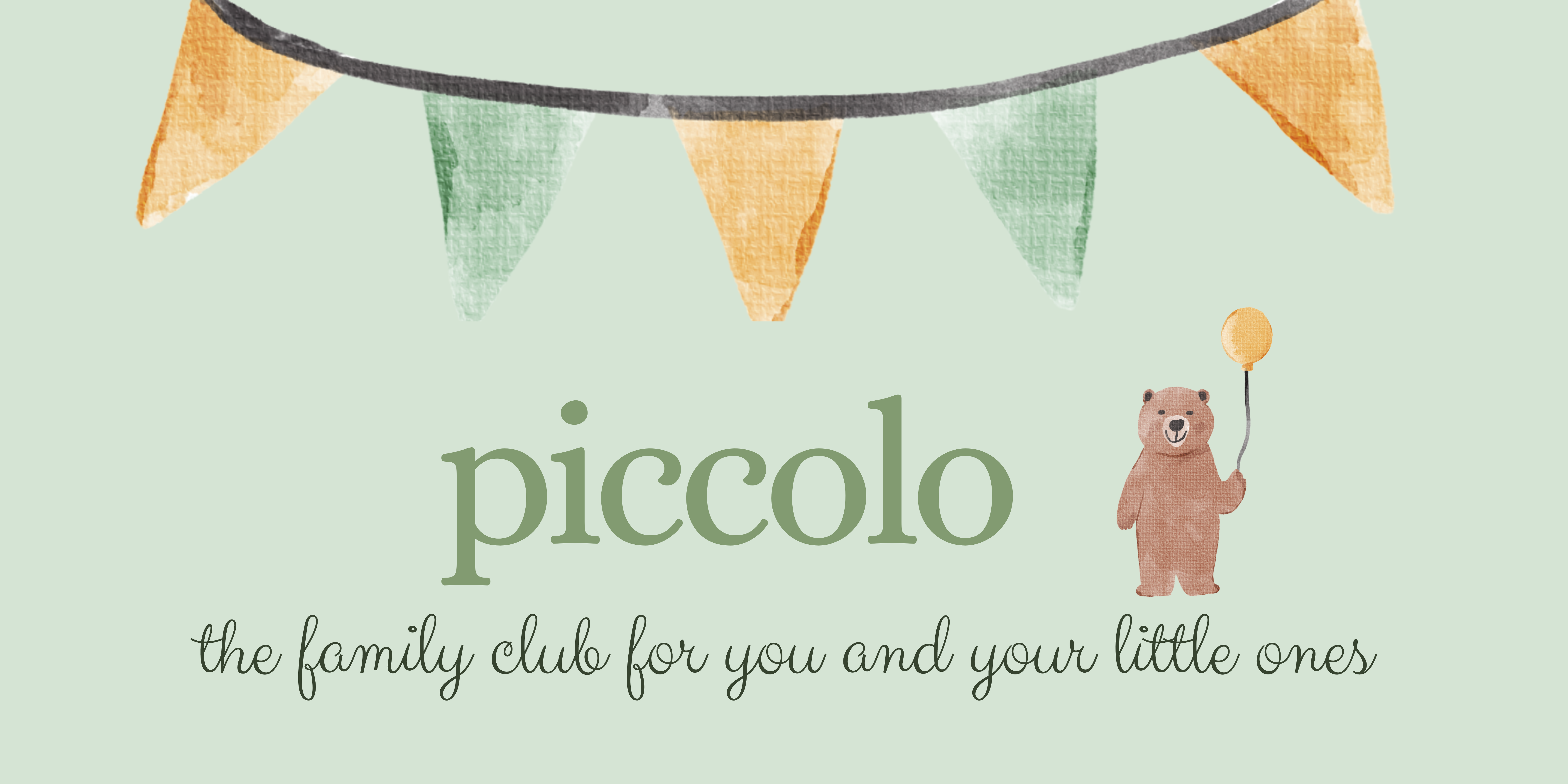Piccolo Family Club Weybridge banner Dance