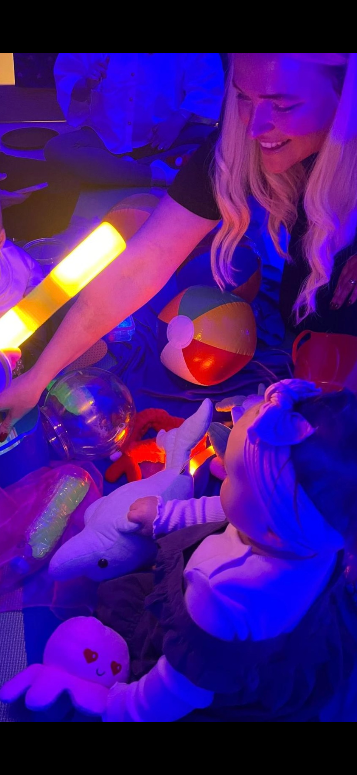 Glow Explorers Surrey banner Sensory