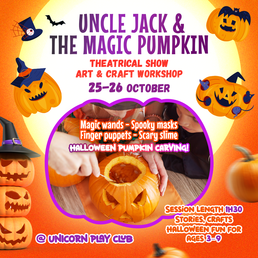 Unicorn Play Club SW London banner Arts & Crafts