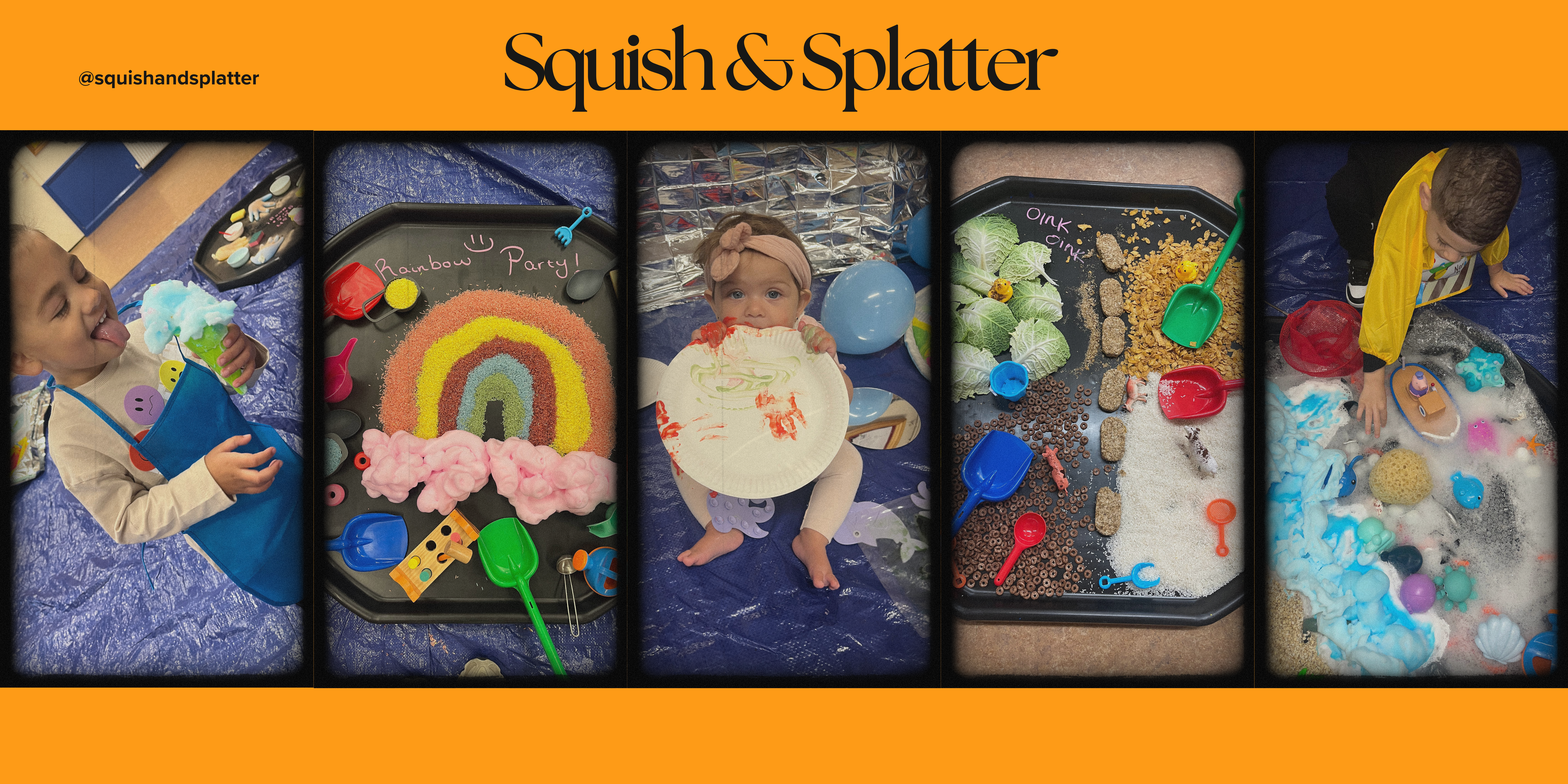 Squish & Splatter Broxbourne banner Arts & Crafts