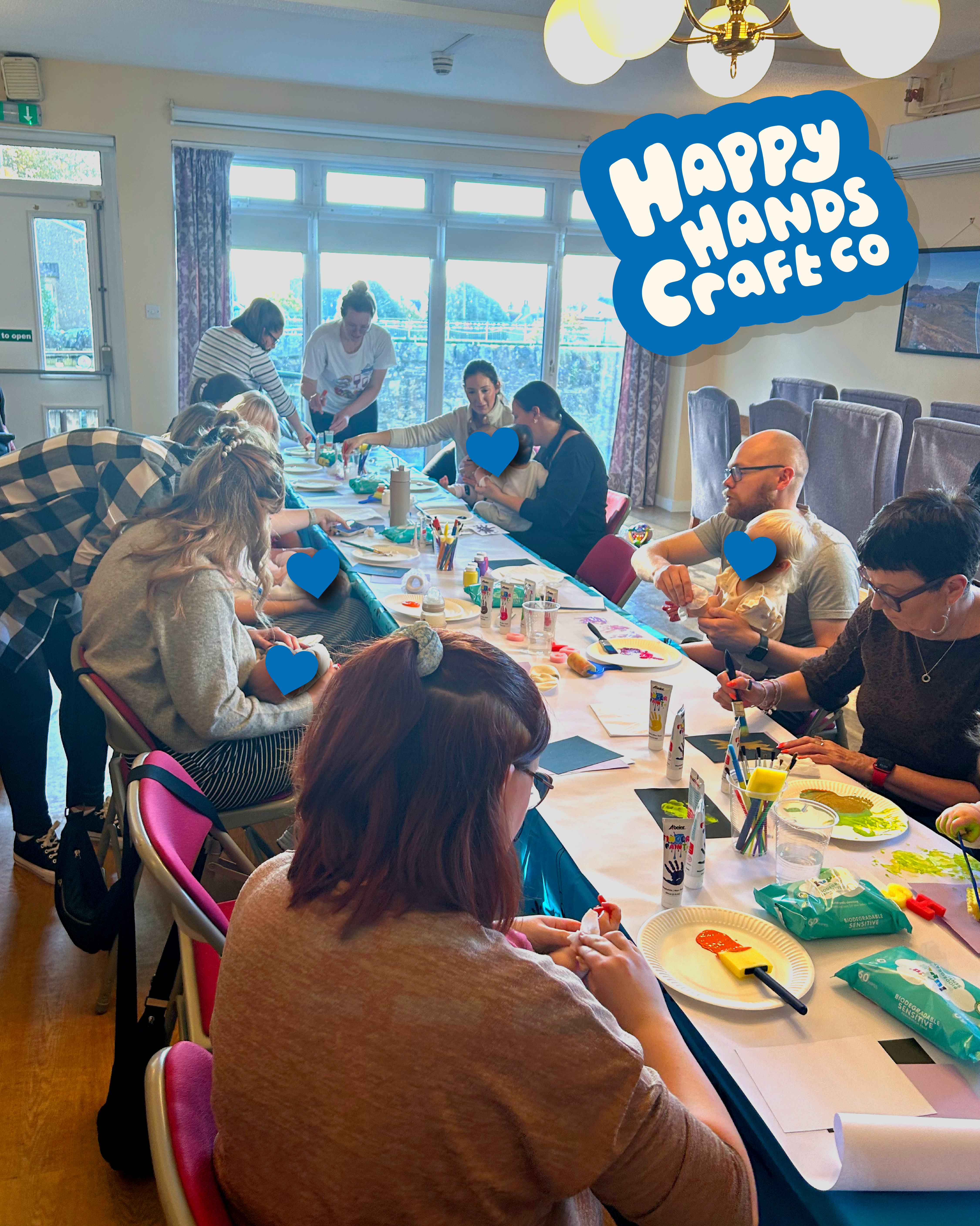 Happy Hands Craft Co Fife banner Arts & Crafts
