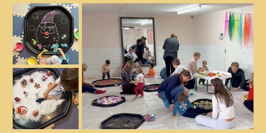 Little Buds Messy Play Haringey banner Toddler Group
