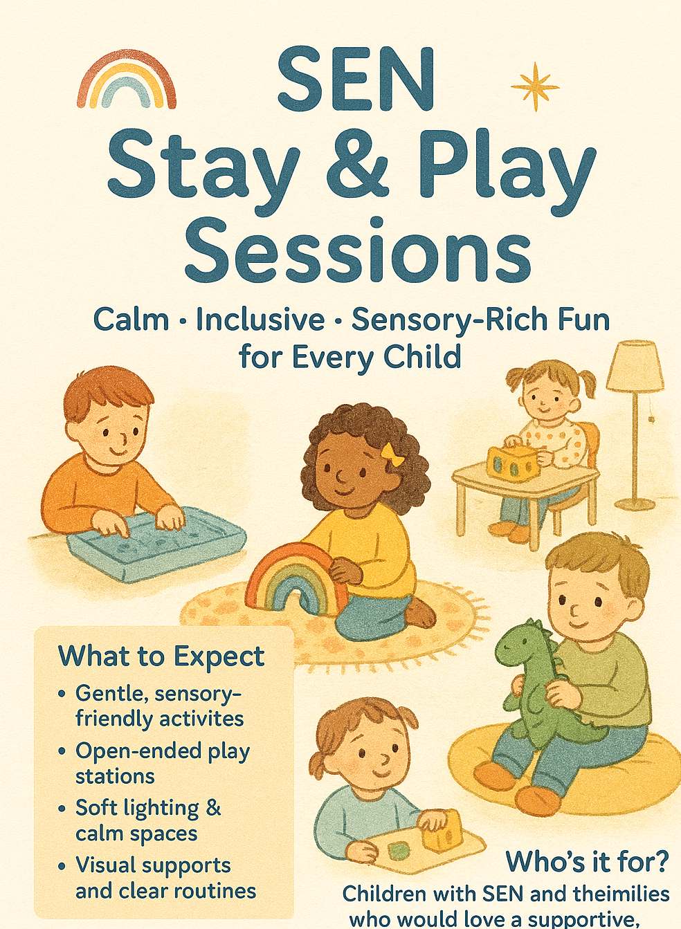 Cheeky Monkeys Stay and Play .. banner 