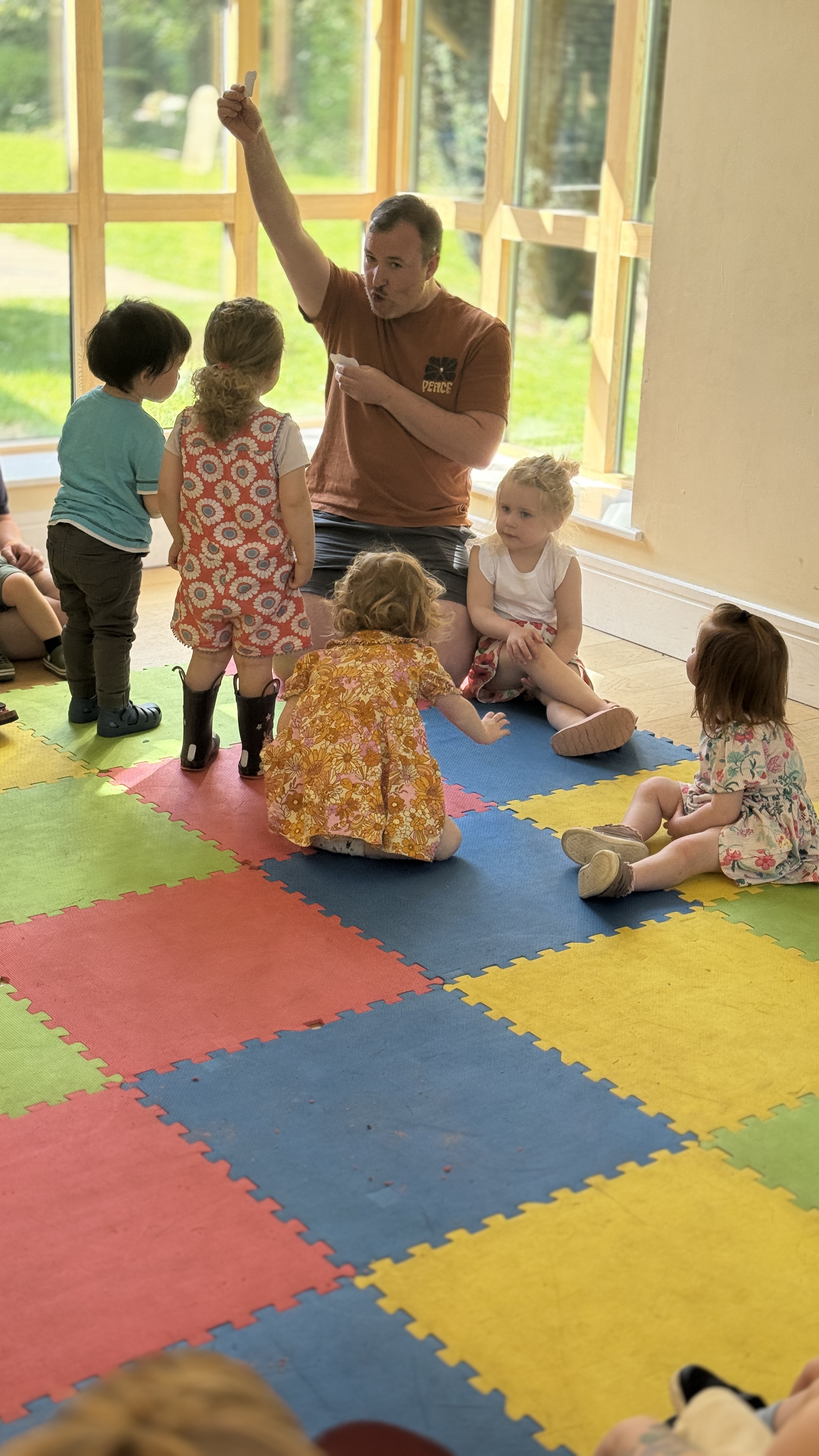 St Thomas Brampton Chesterfield banner Stay and Play & Playgroups