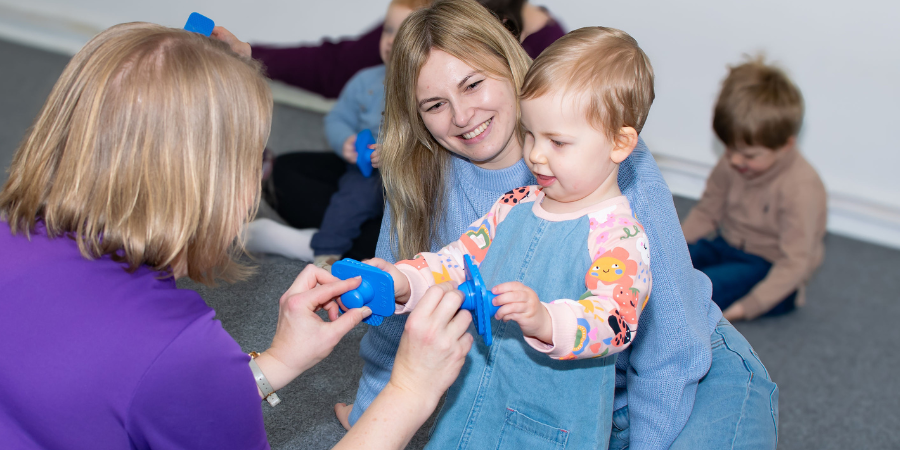 Kindermusik with Sarah Berkshire banner Toddler Group