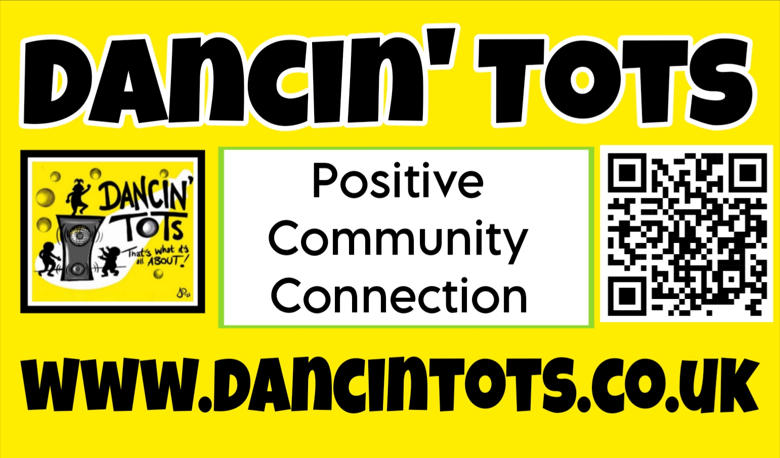 Dancin' Tots Brisol banner Dance
