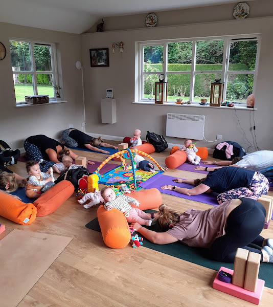 My Ashram Yoga Woking/Guildford/Pirbright banner Baby Yoga