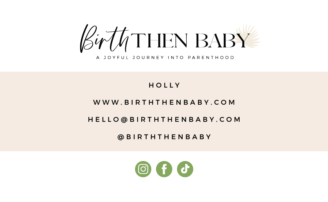Birth Then Baby