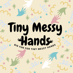 Tiny Messy Hands logo Sensory