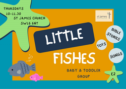 Little Fishes St James logo Toddler Group