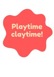 Playtime claytime logo Arts & Crafts