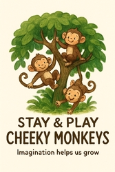 Cheeky Monkeys Stay and Play logo 