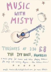 Music with Misty logo Rhyme Time