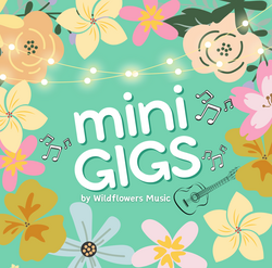 ✨Mini Gigs logo Bring Your Baby