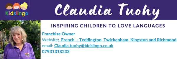 Kidslingo Kidslingo French Teddington, Twickenham, Kingston and Richmond banner 