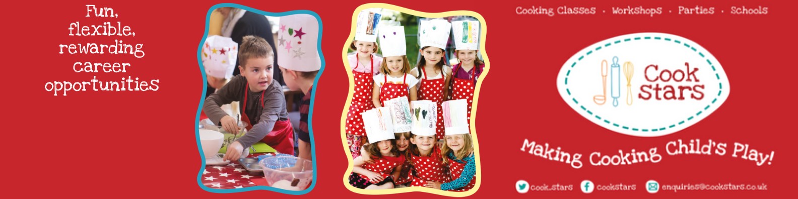 Cook Stars East Sussex banner Arts & Crafts
