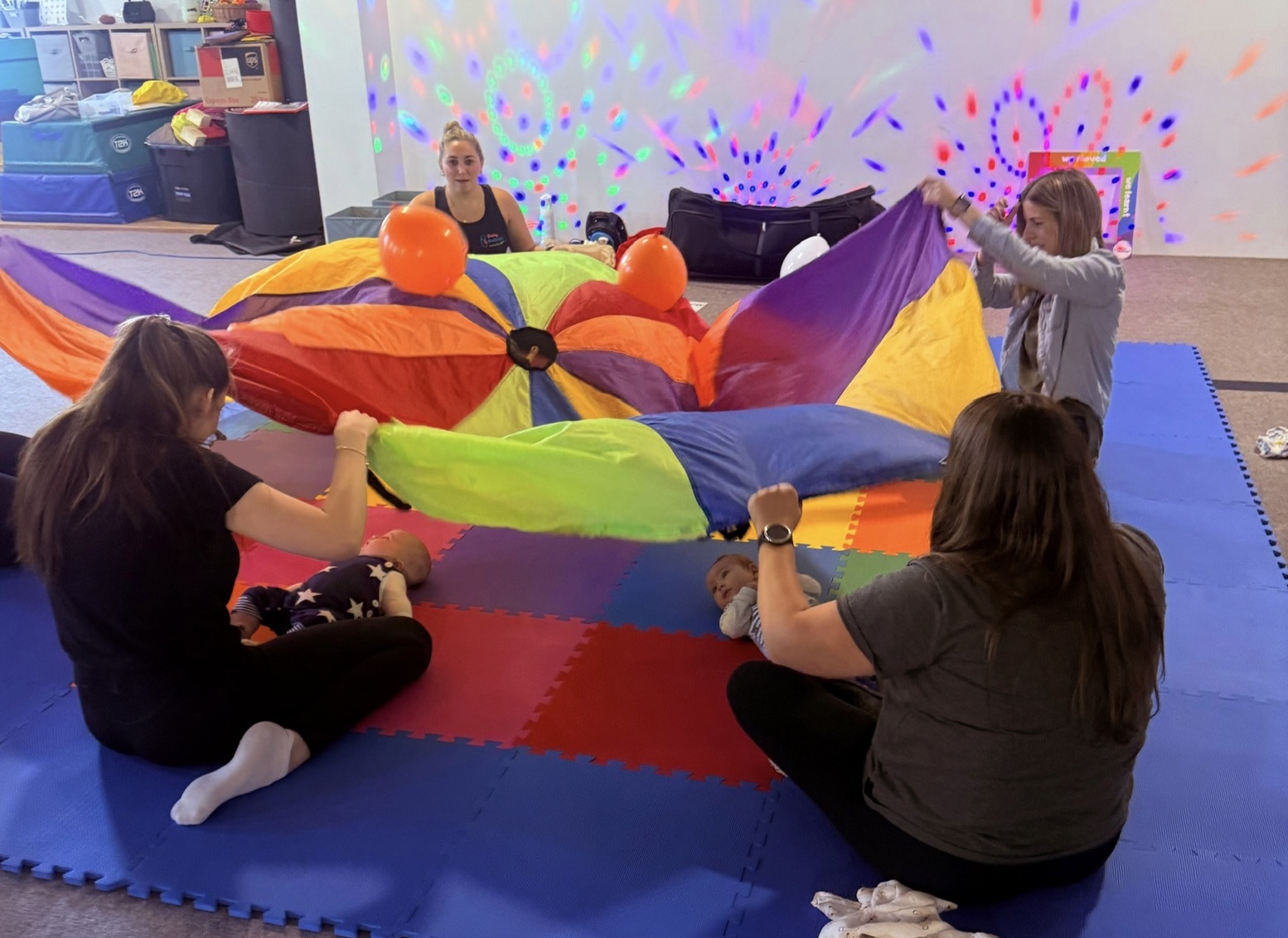 Baby College Guernsey banner Dance