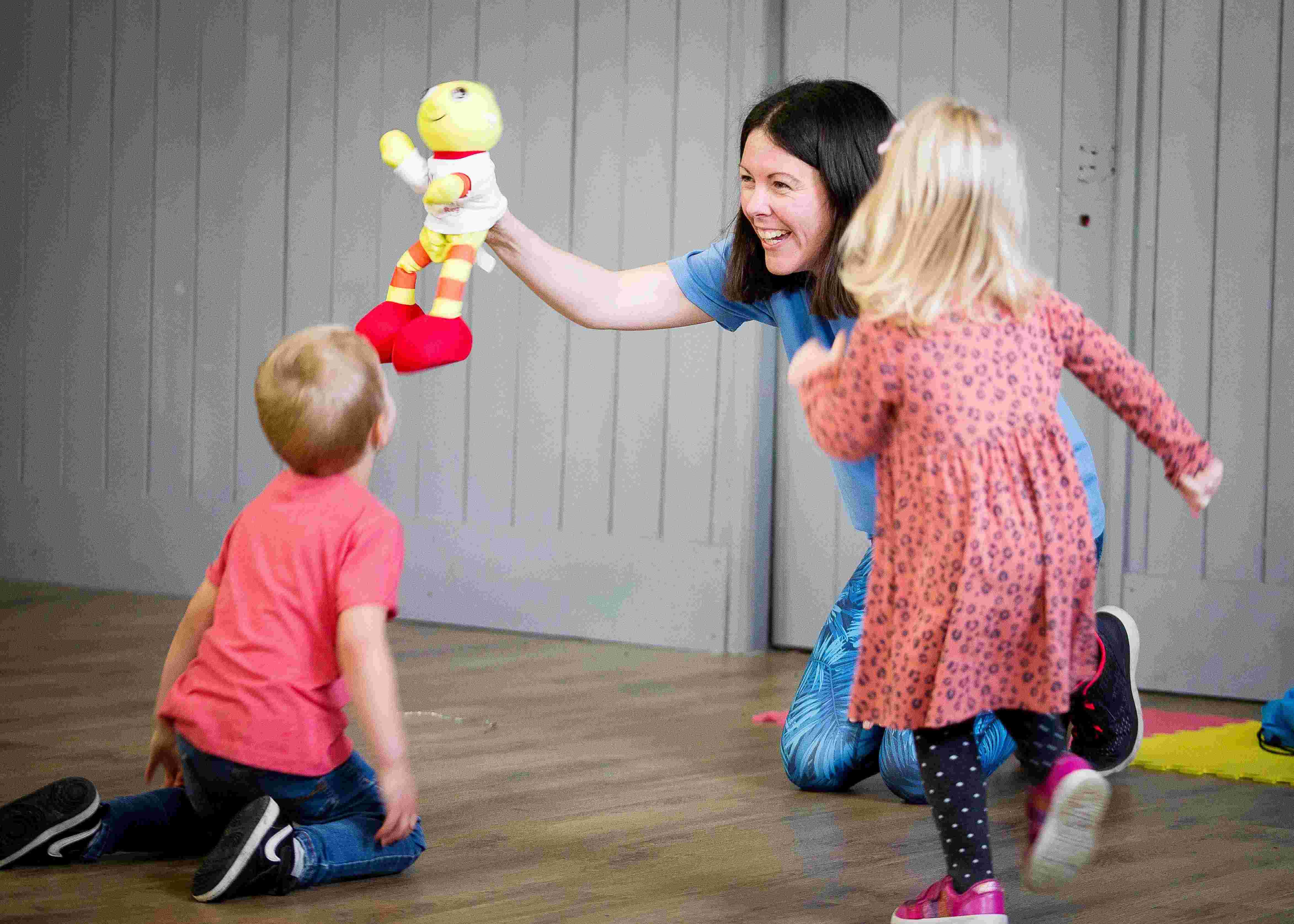 Phonics with Robot Reg Warrington and Knutsford banner Toddler Group